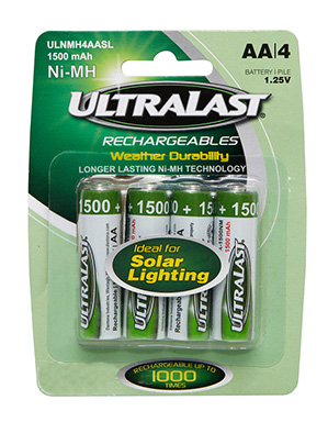 Solar Battery Aa 4pk