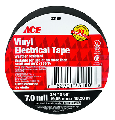 3/4x60' Ace Tape Electrico Ne
