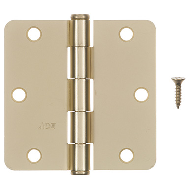 3-1/2" Gozne Puerta Satin Brass