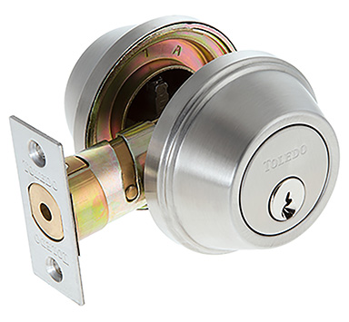 Toledo Cerr Deadbolt 2cil SS