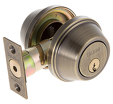 Toledo Cerr Deadbolt 2cil Bz