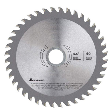 4-1/2"-40T Disco Madera