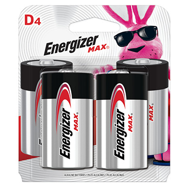 Energizer Bateria Alkn D 4pk
