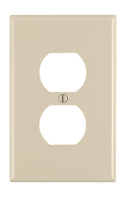 2x4 Tapa Outlet Doble Ivory