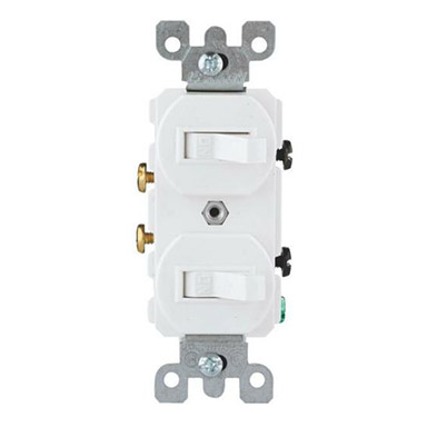 15A 120V Switch Doble 3 Way Bl