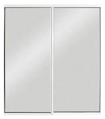 60x80" Puerta Closet Espejo Bl