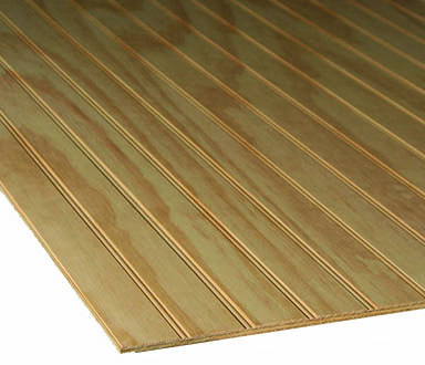 3/8"x4'x8' Ranurado Tratado