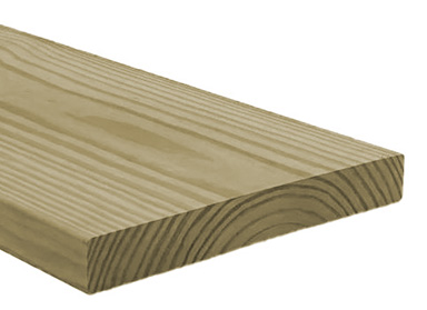 2"x8"x8' Madera Tratada Prime