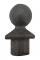 1x1" Cap Redondo Para Tubo Galv