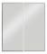 60x80" Puerta Closet Espejo Bl