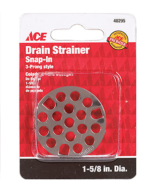 1-5/8" Ace Colador De Drenaje Cr