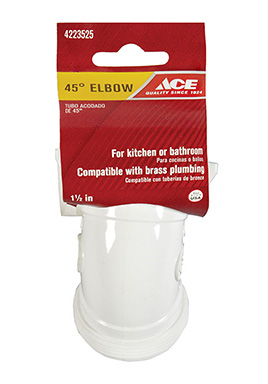 1-1/2" Ace Codo 45 DWV