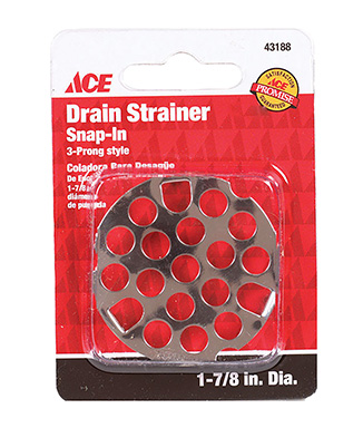 1-7/8" Ace Colador De Drenaje Cr