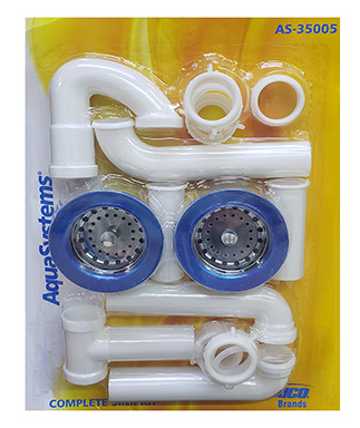 1-1/2" Aqua S Kit De Freg Doble