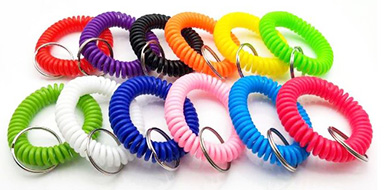 Llavero Pulsera Colores Neon