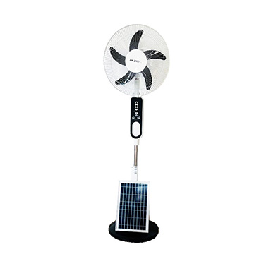 16" Abanico Solar Pedestal Ne