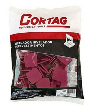 1.5mm Separador Losa Rojo 50pk