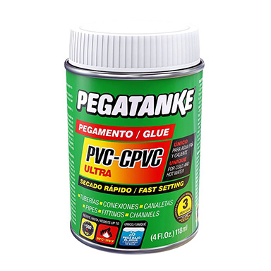 Pegatanke Pega Para PVC CPVC 4oz