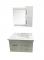 30" Set Vanity Espejo PVC Bl