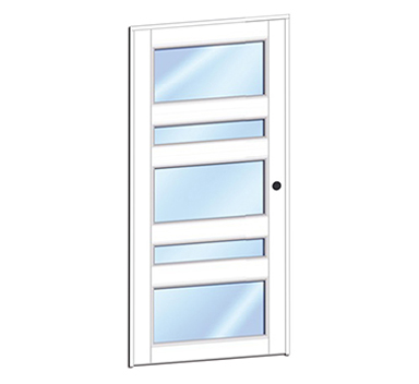 36x80" Puerta Eco 31 Izq Ic Bl