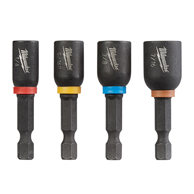 Mag Nut Dr Set 1-7/8"4pc
