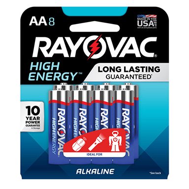 Battery Alkaline Aa 8pk