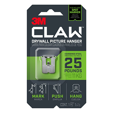 Claw Pic Hanger 25lb 1pk