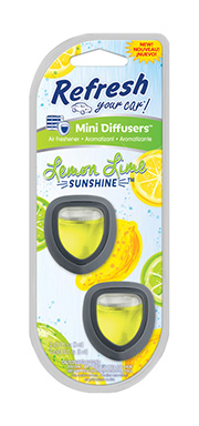 Difusor Auto Lemon/Lime 2pk