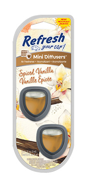 Difusor Auto Spiced Vanilla 2pk