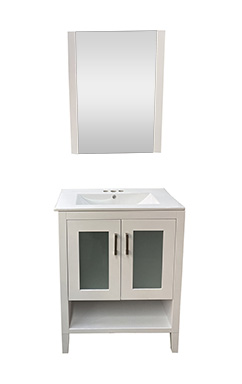 28" Set Vanity PVC Bl GA9050