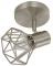Lamp Techo Niquel Satinado 1L