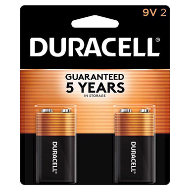 Duracell Bateria Alkn 9V 2pk