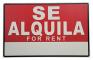 12"x19" Sign Se Alquila