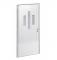 36x80" Puerta Vista 8 FC Bl Der