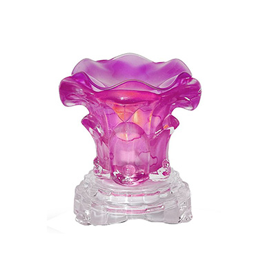 Aromar Dimmer Glass Rose Purple