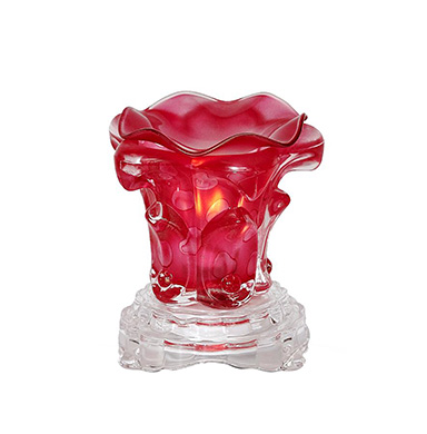Aromar Dimmer Glass Rose Red