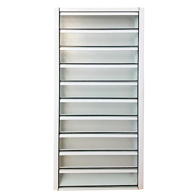 30x48.5 AW Vent Seg Sky 4" FC Bl