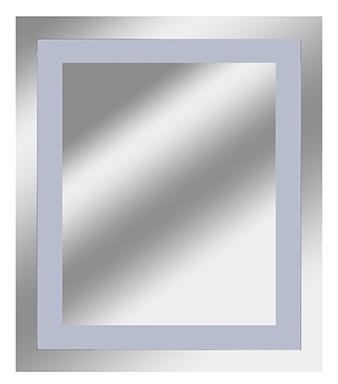 25x29" Espejo Torino con Borde