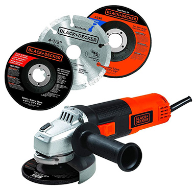 6.8A 4-1/2''BD Kit Pulidora 12pc