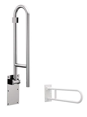 30" Moen Barra Seg Plegable SS