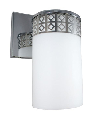 Lamp Pared Cromo 1L