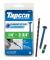 1/4"x2-3/4" Tapcon FH Az 75pk