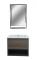 24" Set Vanity PVC y Mezc Wooden