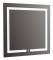 27.5" Espejo Cuadrado LED