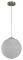 Lamp Colgante Niquel Acrilico 1L