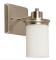 Lamp Pared Niquel Satin 1L