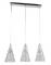 Lamp Colgante Cromo 3L
