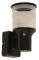 Lamp Pared Ext 1L Redonda Ne
