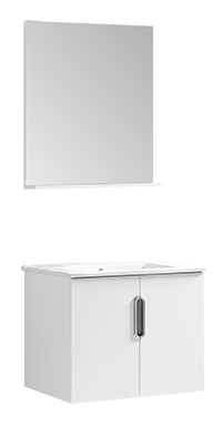 24" Set Vanity PVC y Mezc Bl