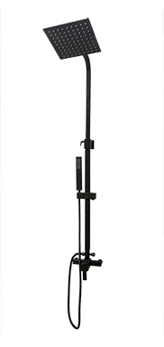 Shower Rain Mezc Mate Black 1005